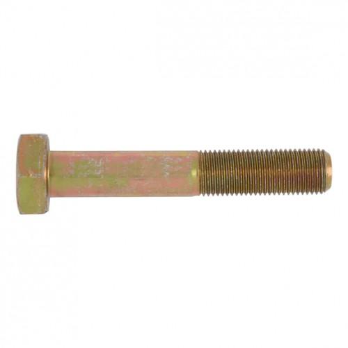 Hexagon Head Bolt MF DIN 960 (ISO 8765) Steel 8.8 Zinc Plated Yellow Passivated